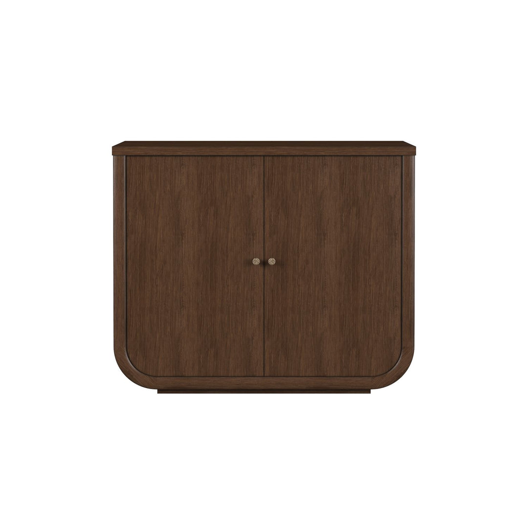 Verge Door Chest — Handcrafted Walnut