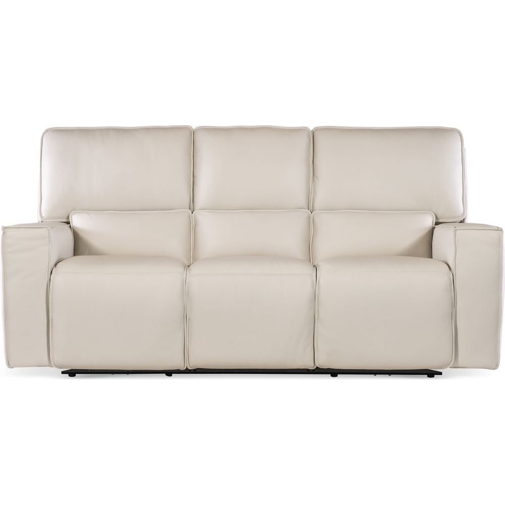 Sofas: Recliners Miles Zero Gravity Sofa with Power Recline Power Headrest - Grey