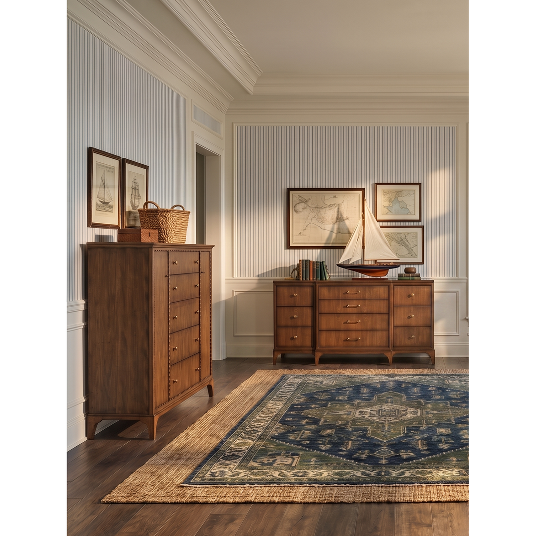 Harbor Door Drawer Chest — Lakeside Sepia