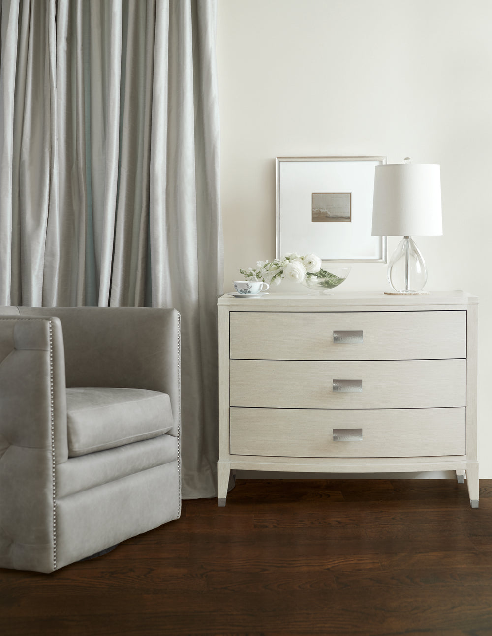 East Hampton 3 Drawer Nightstand
