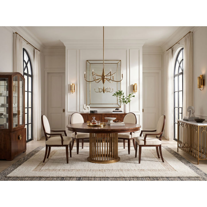 Boulevard Credenza — Auburn, Burnished Gold, Black Marble