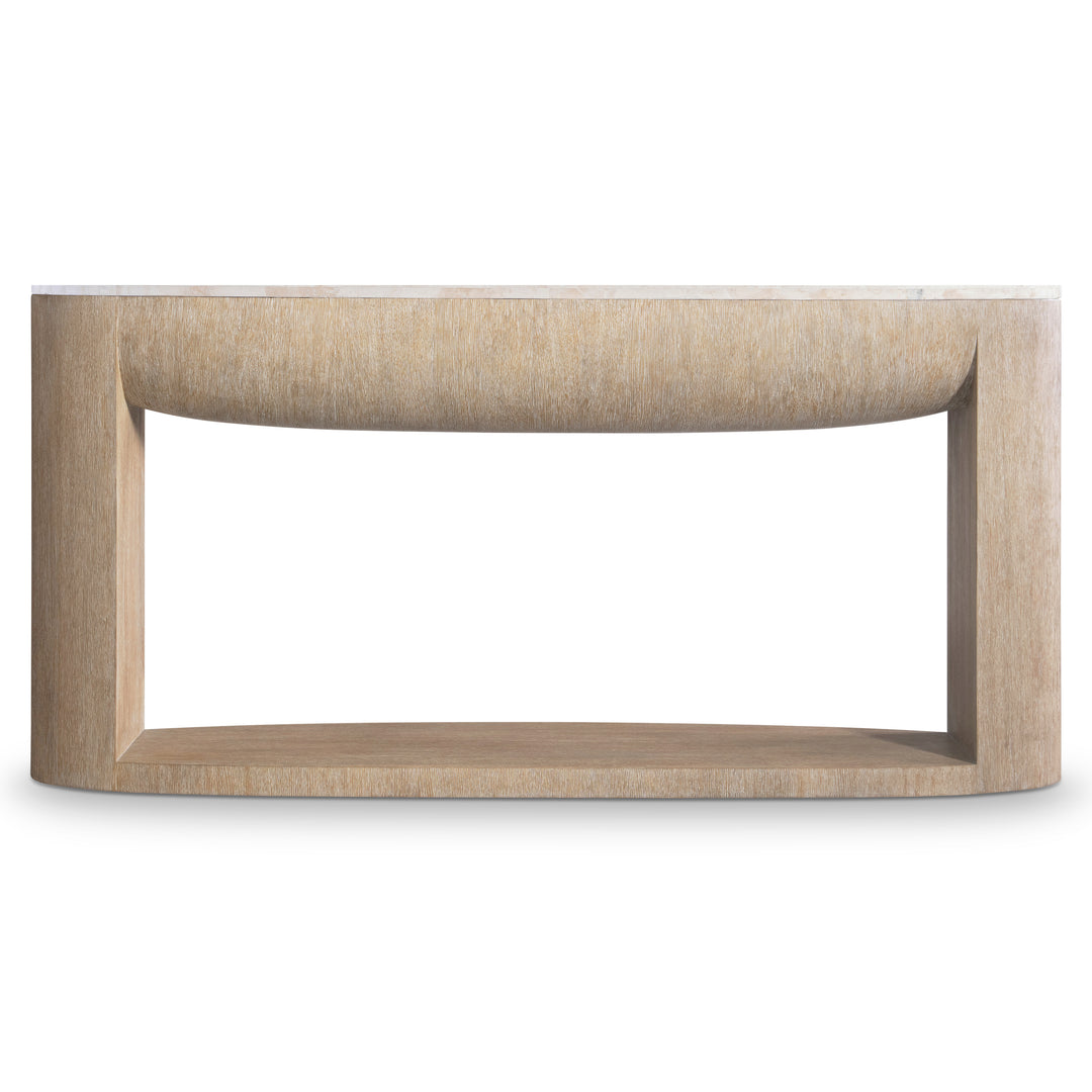 Loggia Oval Console Table