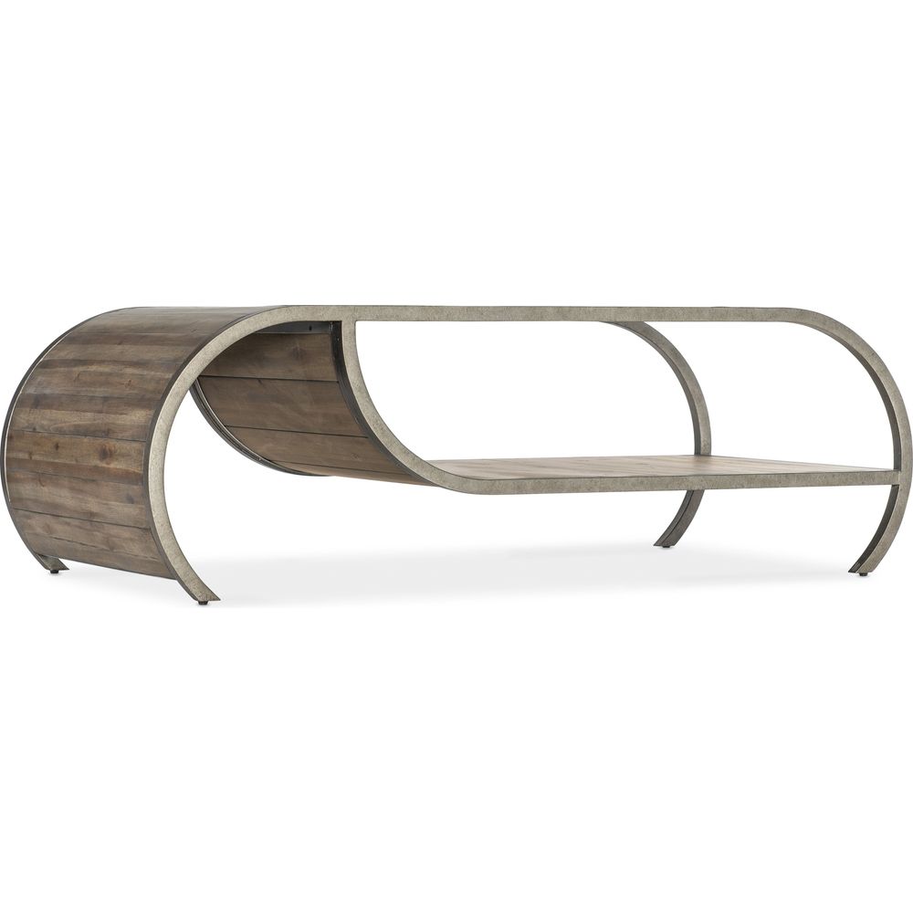 Coffee Tables Commerce & Market Open Ended Cocktail Table - Medium Wood