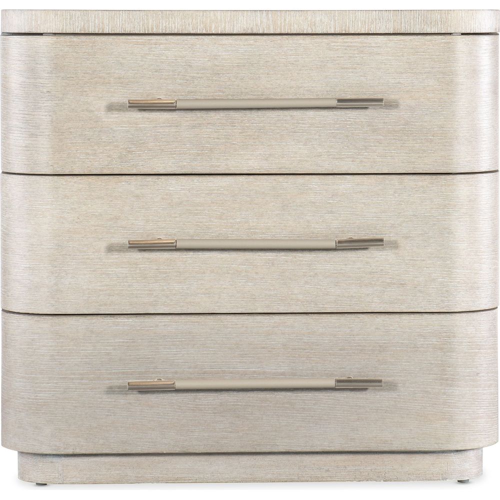 Nightstands Modern Mood Three Drawer Nightstand - Light Wood