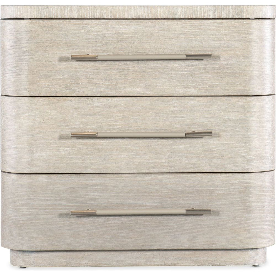 Nightstands Modern Mood Three Drawer Nightstand - Light Wood