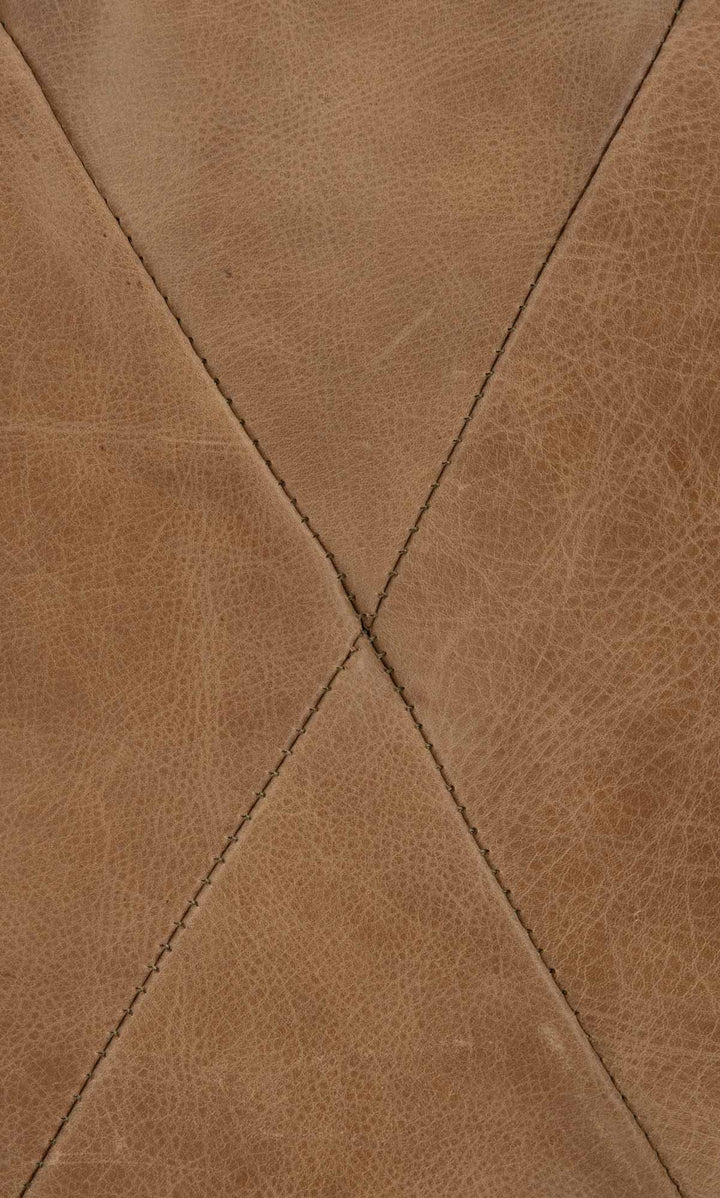 Palazzo Brown Leather Swivel Chair