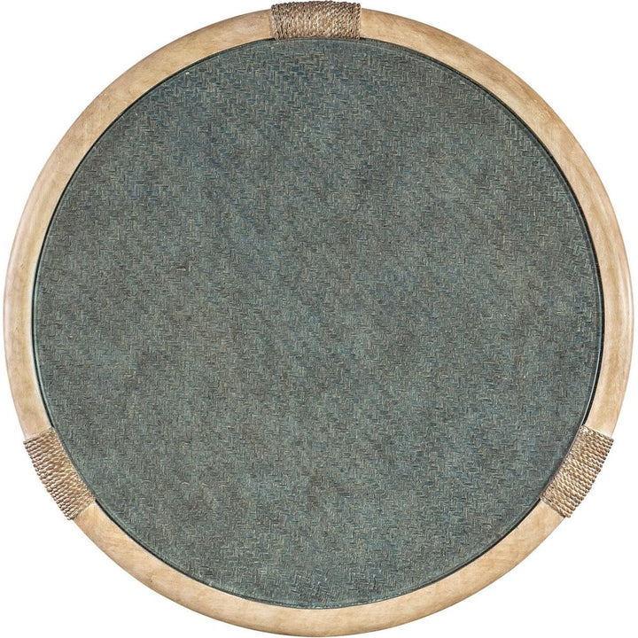 Side Tables Retreat Raffia End Table - Blues