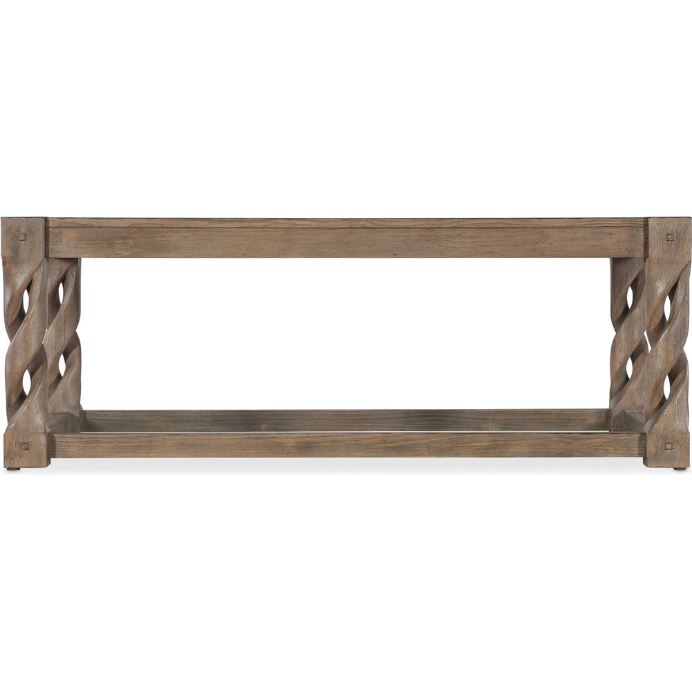 Coffee Tables Commerce & Market Jack O'bein Cocktail Table - Medium Wood