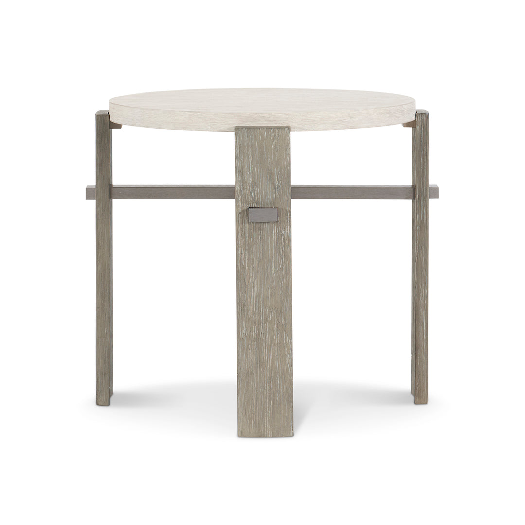 Foundations Round Side Table with Four Legs