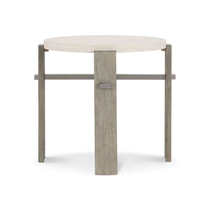 Foundations Round Side Table with Four Legs