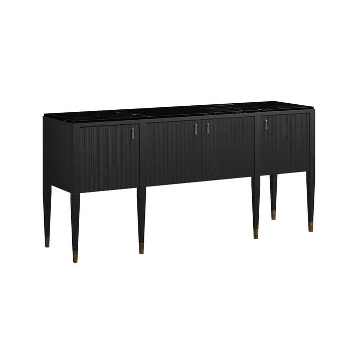 Eave Sideboard — Ink (Ebony Black)