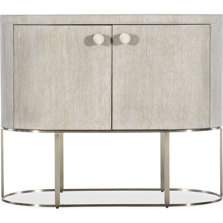 Nightstands Modern Mood Oval Nightstand - Light Wood