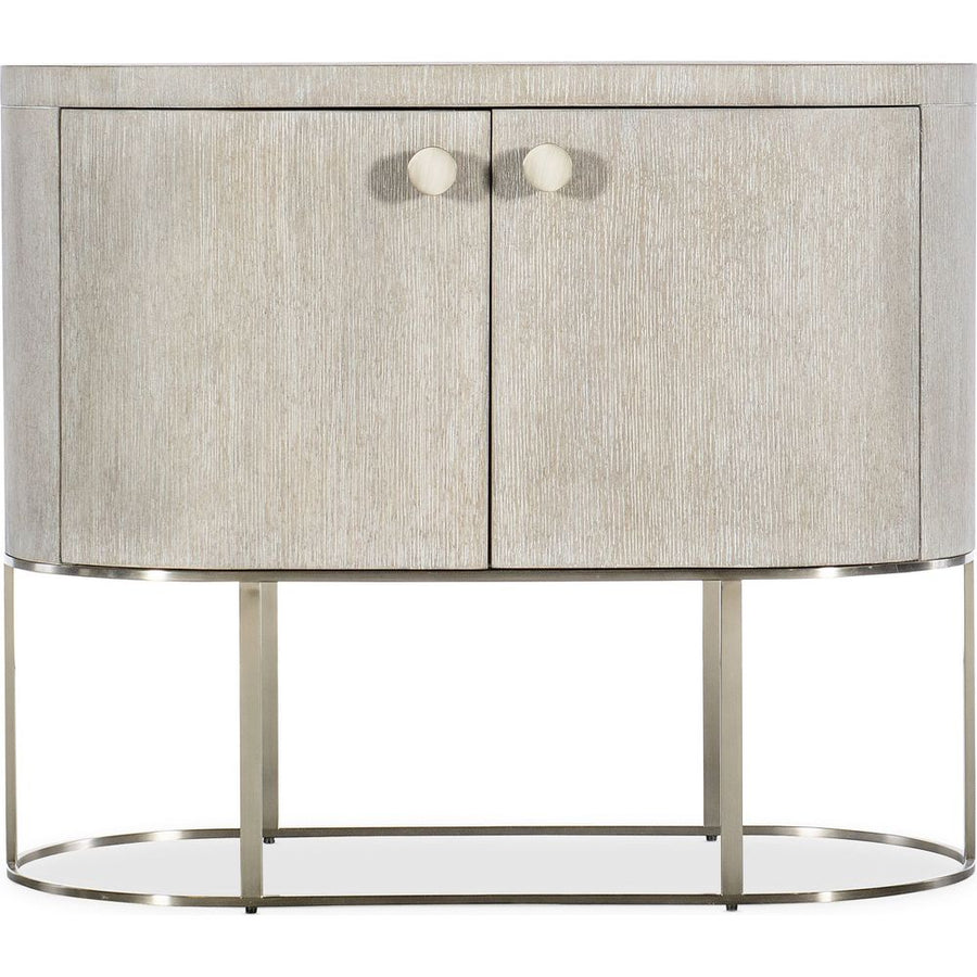 Nightstands Modern Mood Oval Nightstand - Light Wood