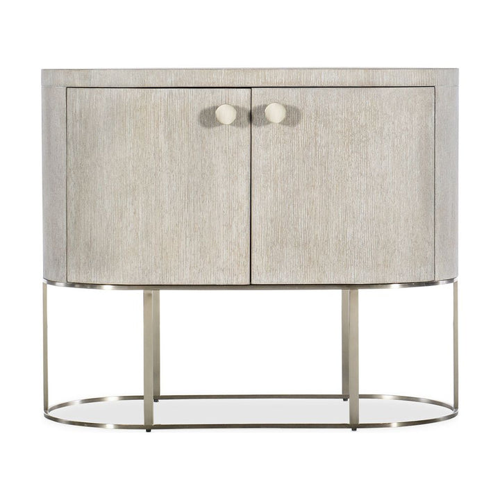 Nightstands Pulse Oval Nightstand - Light Wood