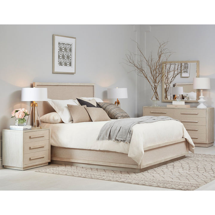 Cotiere Queen  Panel Bed - Beige