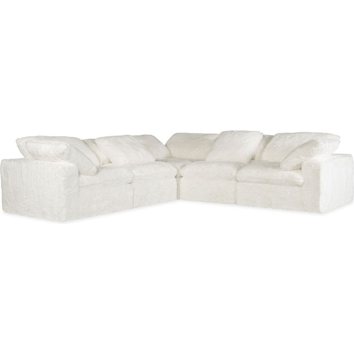 Sectionals Barefoot 5-Seat Sectional - White