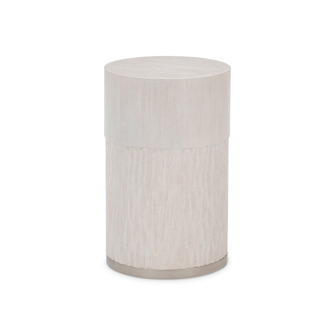 Solaria Wood Top Accent Table