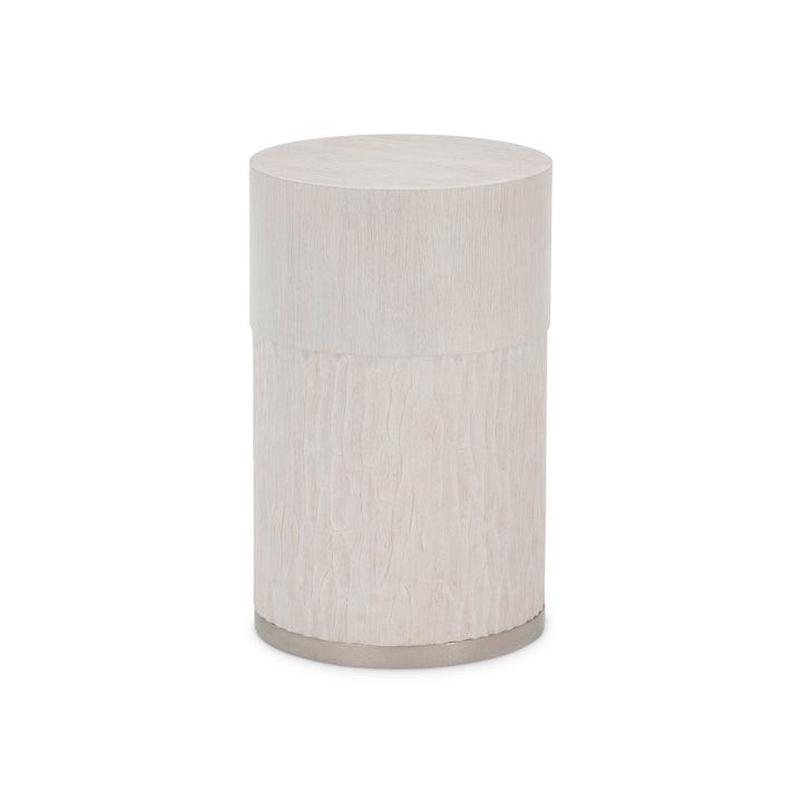 Solaria Wood Top Accent Table