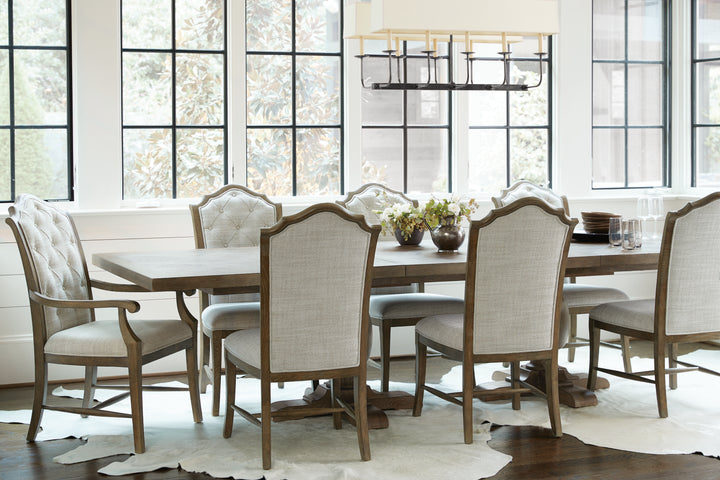 Rustic Patina Side Chair in Peppercorn Finish