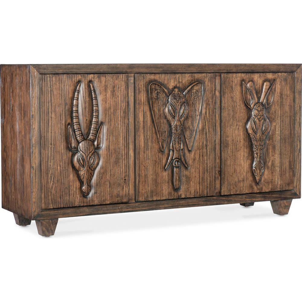 Sideboards & Credenzas Commerce & Market Safari Credenza - Medium Wood