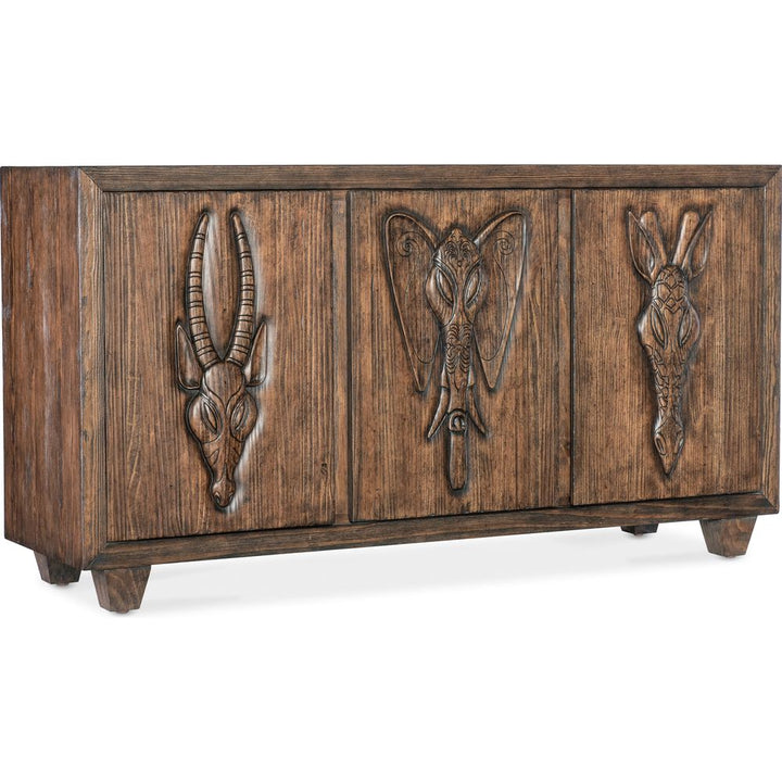 Sideboards & Credenzas Commerce & Market Safari Credenza - Medium Wood