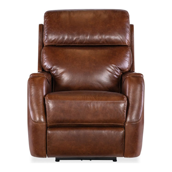 Lounge Chairs: Recliners Grayson Zero Gravity Power Recliner with Power Headrest - Brown