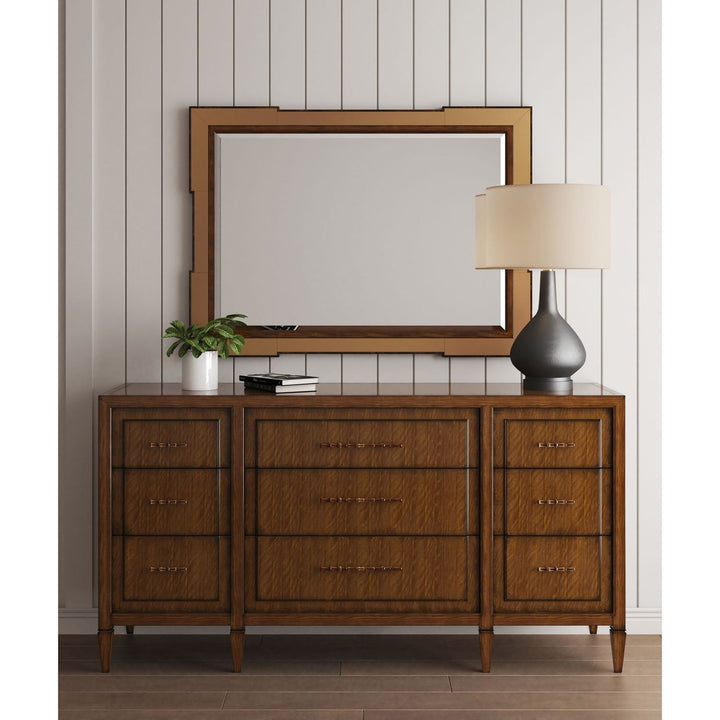 Eave Rectangular Mirror — Hazelnut