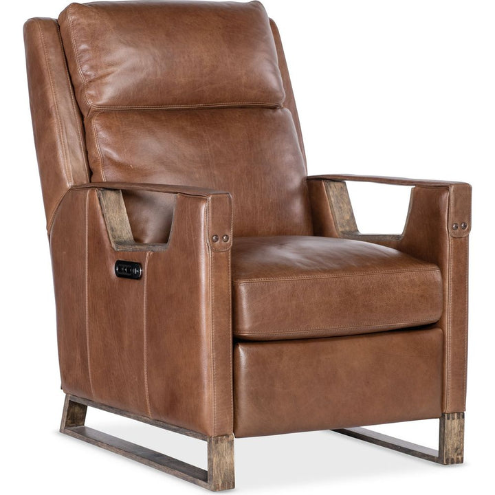 Lounge Chairs: Recliners Relic Power Recliner w/Power Headrest - Brown