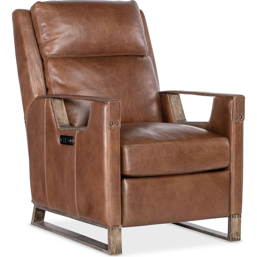 Lounge Chairs: Recliners Relic Power Recliner w/Power Headrest - Brown