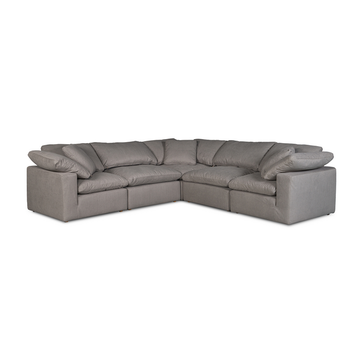 Clay Modular Sectional Set-Moes-MOE-YJ-1008-05-SectionalsWhite-Lounge Sectional-38-France and Son