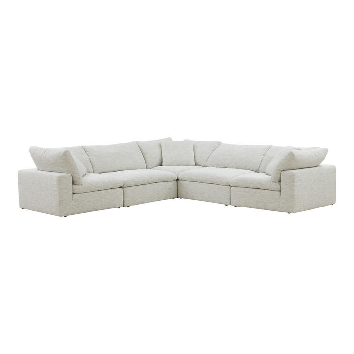 Clay Modular Sectional Set-Moes-MOE-YJ-1010-49-SectionalsCoastside Sand-Classic L-20-France and Son