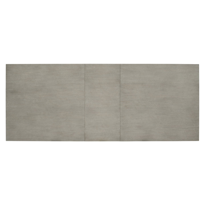 Linea Rectangular Dining Table in Cerused Greige