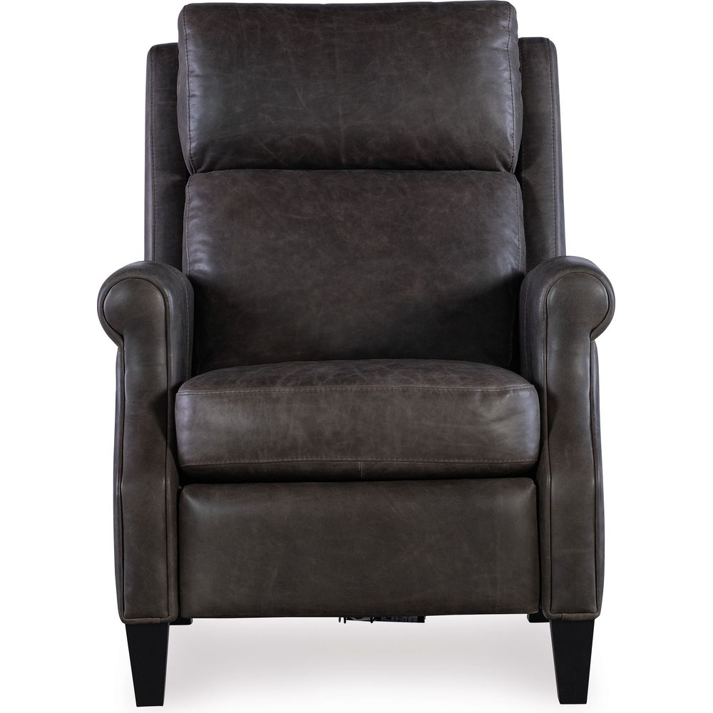 Lounge Chairs: Recliners Hurley Power Recliner with Power Headrest - Grey