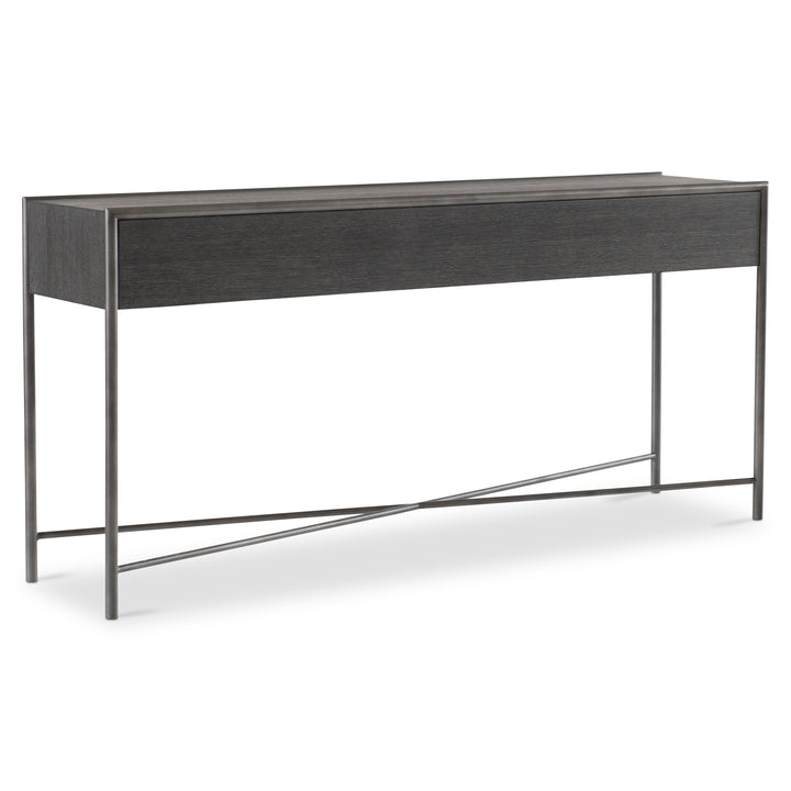 Outline Console Table in Kohl Finish