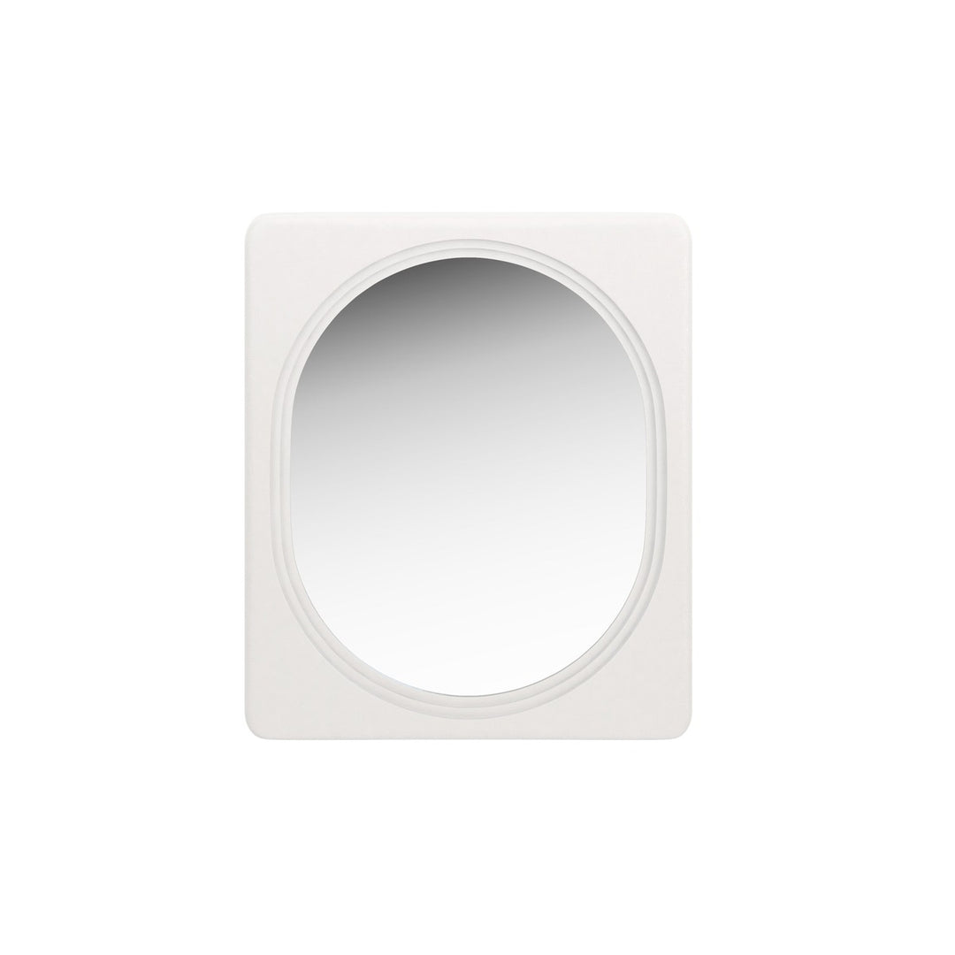 Portico Landscape Mirror - White