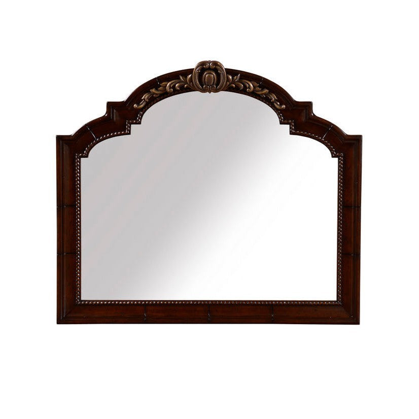 Valencia Landscape Mirror - Brown