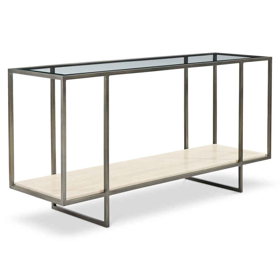 Harlow Metal Console Table