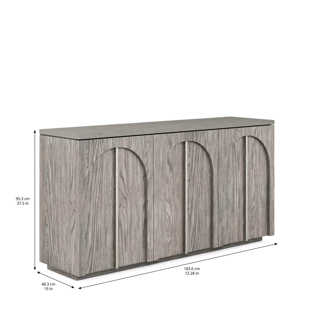 Vault Credenza - Grey