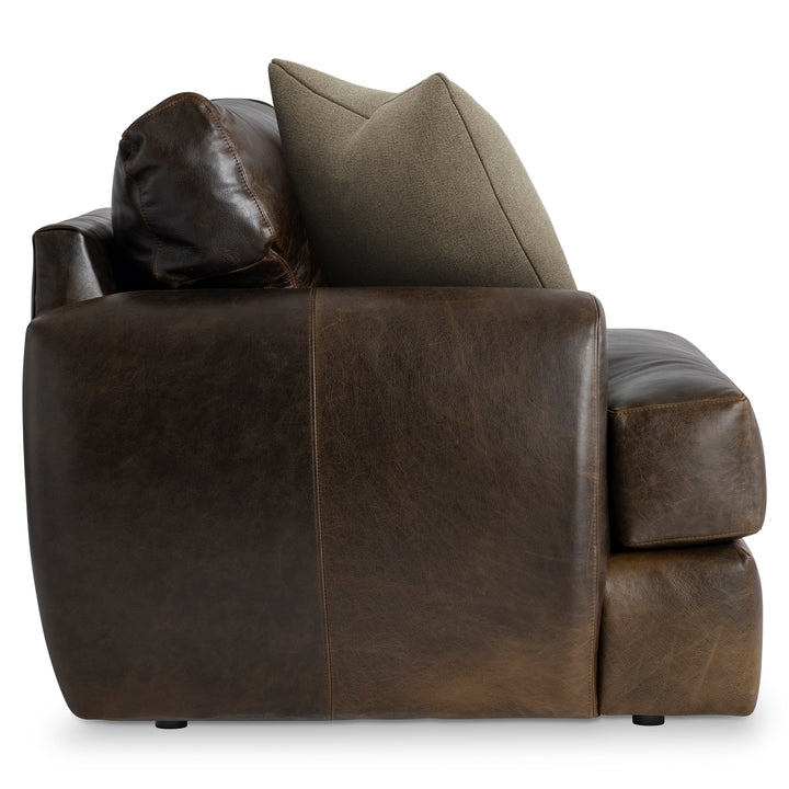 Cameron Leather Swivel Chair