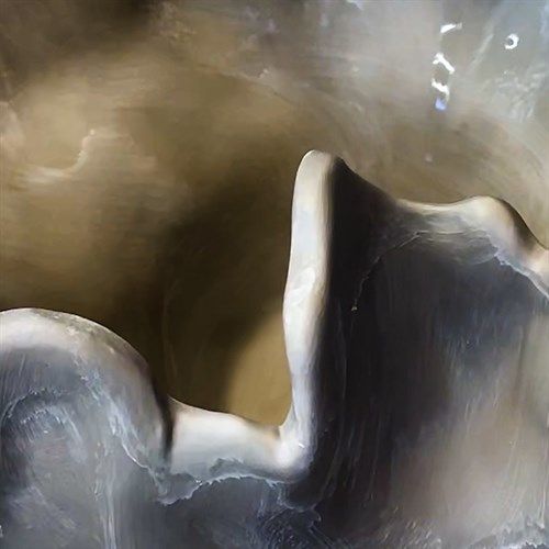 Meteor Bowl-Silver Haze-Lg