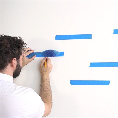 S/6 Wall Fish-Blue-Sm