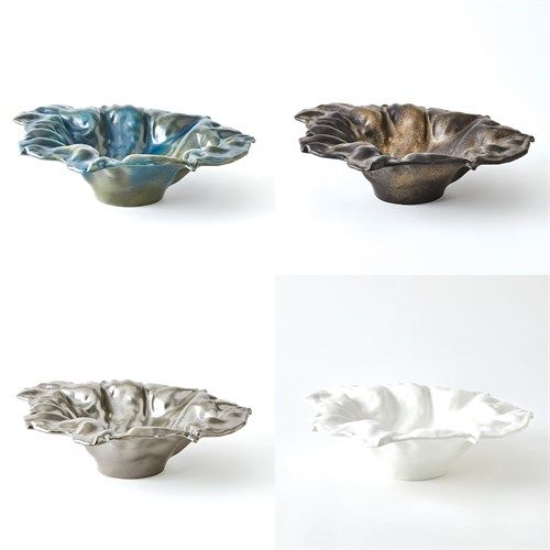 Free Form Bowl-Reactive Blue