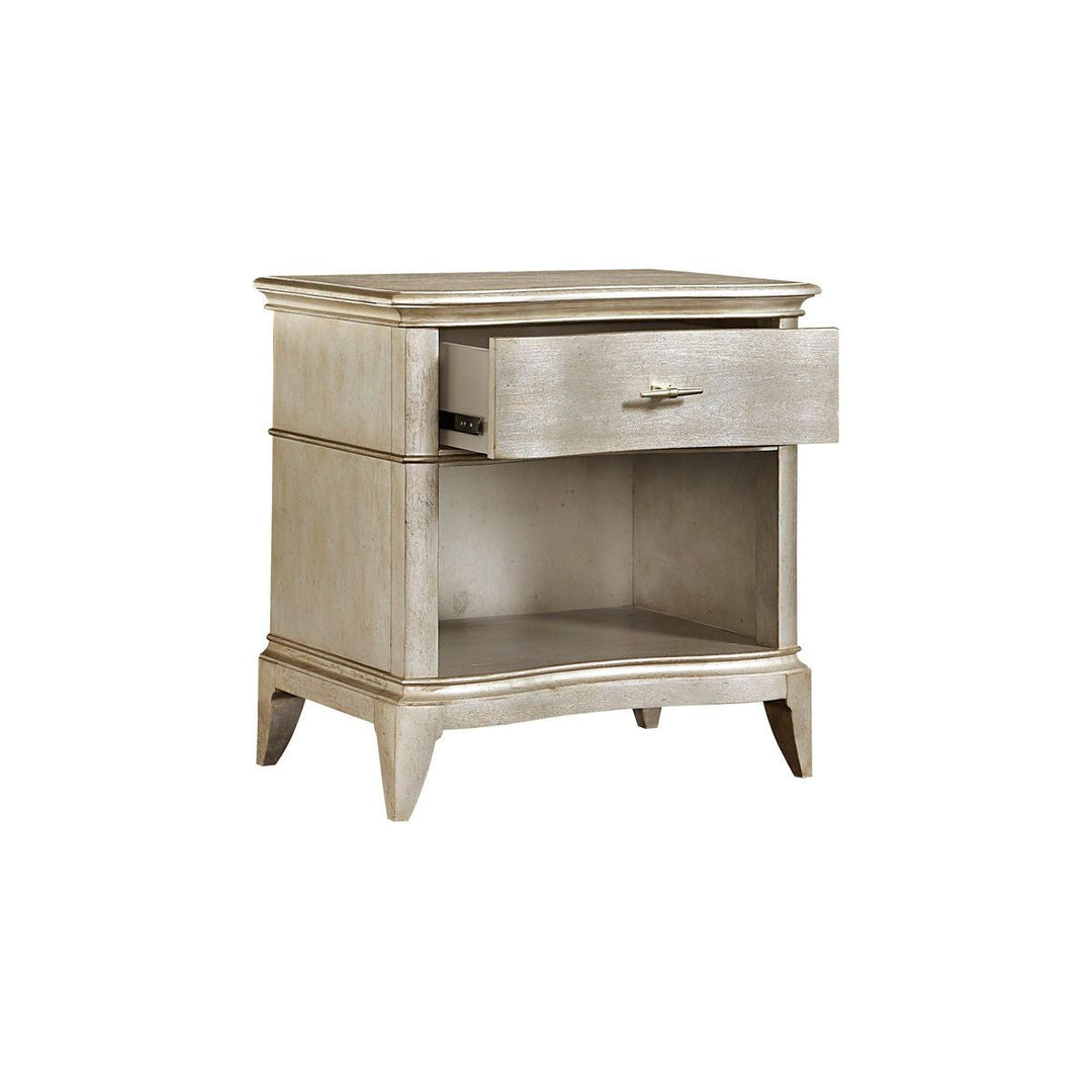 Starlite Open Nightstand - Silver