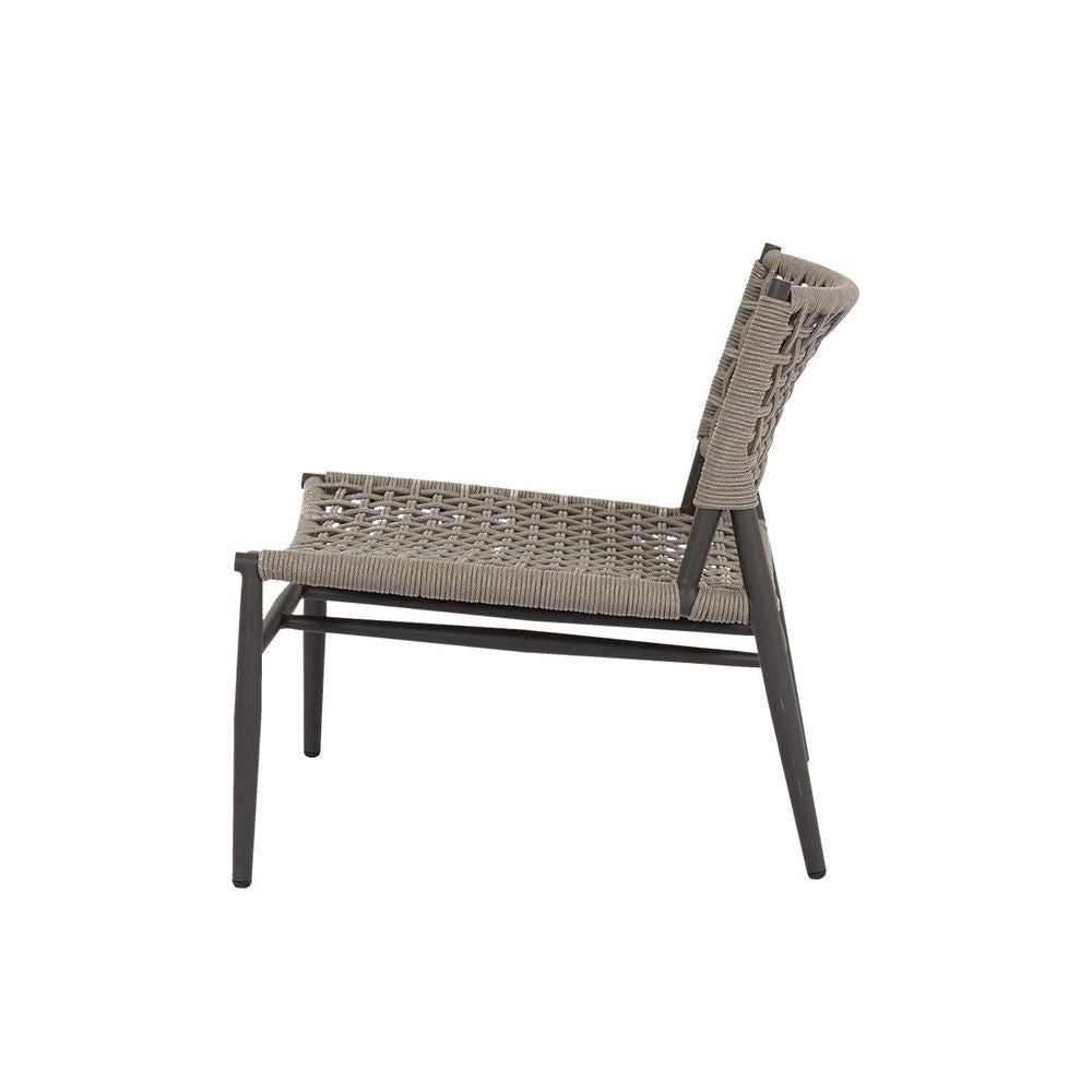 Outdoor Lounge Chairs Grigio Cushionless Accent Chair