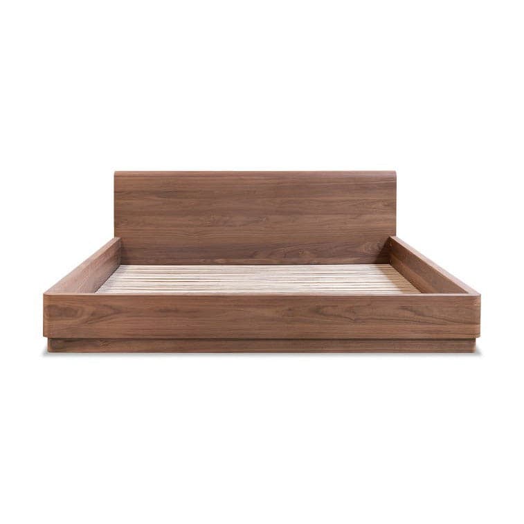 Round Off Bed-Moes-MOE-YR-1005-03-0-BedsQueen-Walnut-4-France and Son