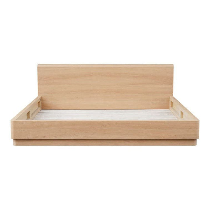 Round Off Bed-Moes-MOE-YR-1005-03-0-BedsQueen-Walnut-1-France and Son