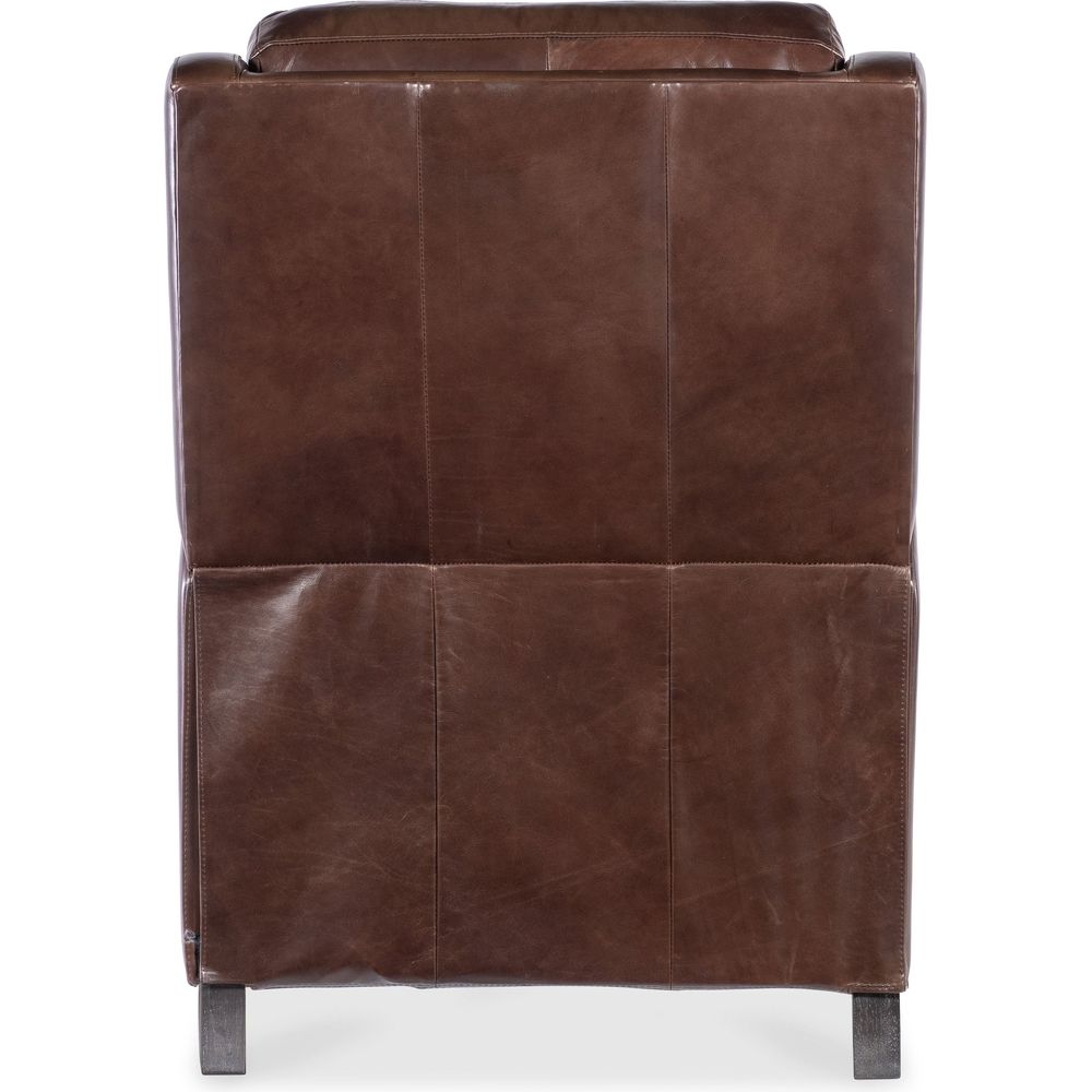 Nelson Power Recliner w/Power Headrest - Dark Brown