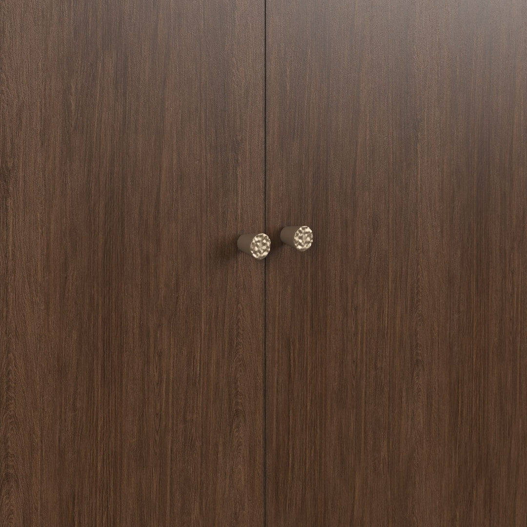 Verge Door Chest — Handcrafted Walnut