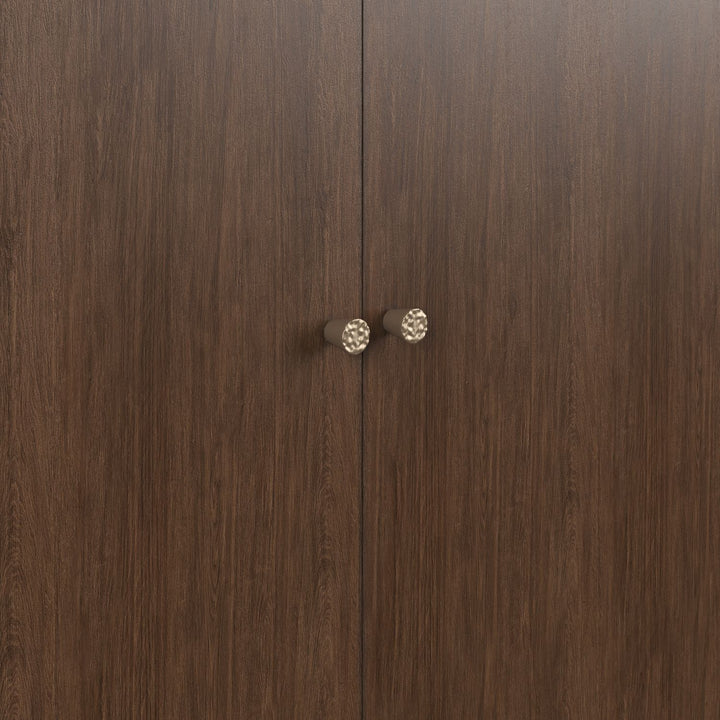 Verge Door Chest — Handcrafted Walnut