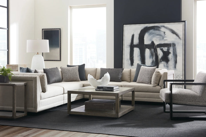 Synthesis 6 Piece Sectional - Black Base